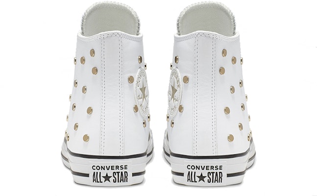 (W) 컨버스 척테일러 스터드 레더 스팟 리벳 하이탑 (화이트) 565848C Shop (W) 컨버스 척테일러 스터드 레더 스팟 리벳 하이탑 (화이트) 565848C