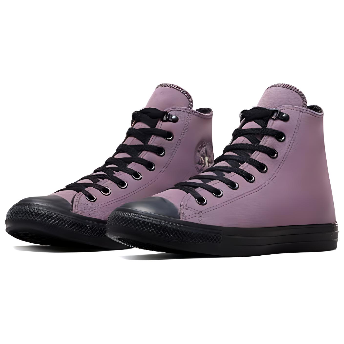 Lookbook (W) Converse Chuck Taylor All Star Gamuza y Peluche 'Morado Negro' A05612C