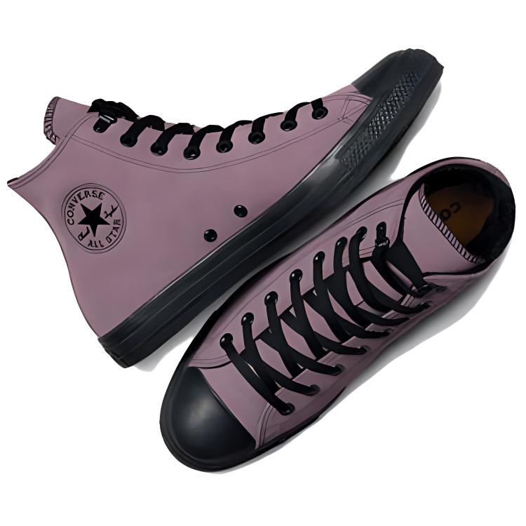Shop (W) Converse Chuck Taylor All Star Gamuza y Peluche 'Morado Negro' A05612C