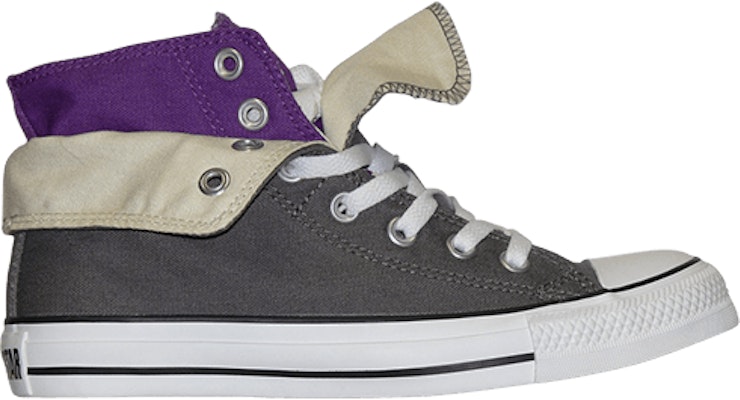 Buy Women Converse Chuck Taylor All Star Two Fold Hi Charcoal Purple 127999 Novelship