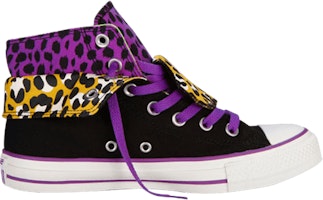 (Women) Converse Chuck Taylor All Star Two-Fold Hi 'Animal Print Black' 540279 (Women) Converse Chuck Taylor All Star Two-Fold Hi 'Animal Print Black' 540279