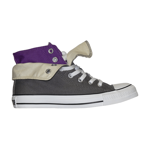 (W) Converse Chuck Taylor All Star Two-Fold Hi 'Charcoal Purple'