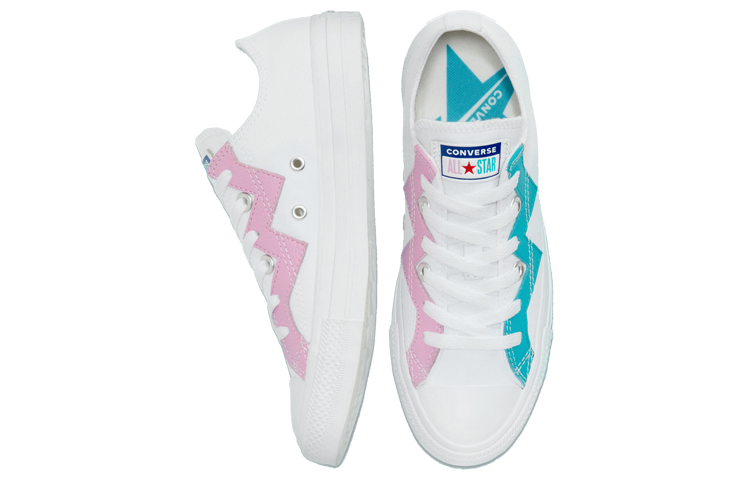 (W) Converse VLTG Chuck Taylor All Star 'White Pink Blue' 圖 4