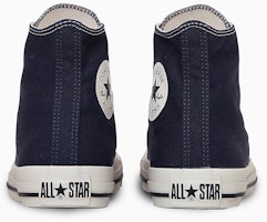 Converse Chuck Taylor All Star Canvas Basuh High Top Sneakers Biru Tua 31314100 Shop Converse Chuck Taylor All Star Canvas Basuh High Top Sneakers Biru Tua 31314100