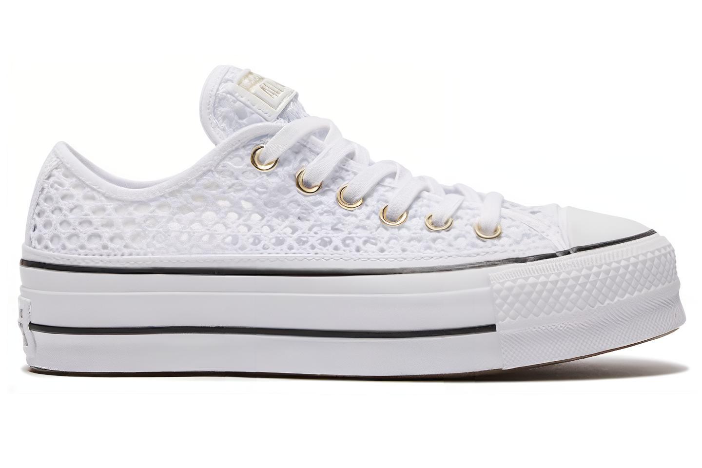 Order (W) 匡威查克·泰勒全明星白色编织低帮鞋 564873C