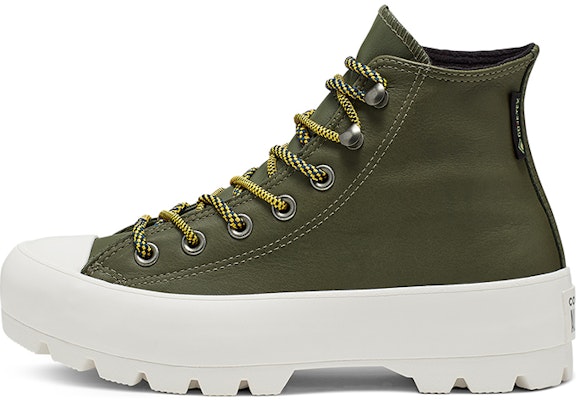 (Women) Converse Winter GORE-TEX Lugged Chuck Taylor All Star Boot High Top Thick Sole Army Green 566154C Buy (Women) Converse Winter GORE-TEX Lugged Chuck Taylor All Star Boot High Top Thick Sole Army Green 566154C