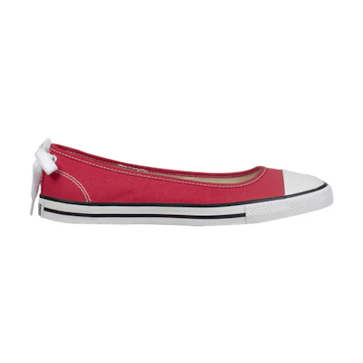 (W) Converse Chuck Taylor Dainty Ballerina Slip Ox 'Red'