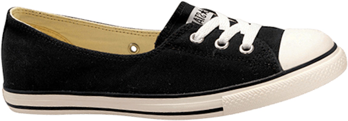 Women Converse Chuck Taylor Dance Lace Ox Black 522252 522252