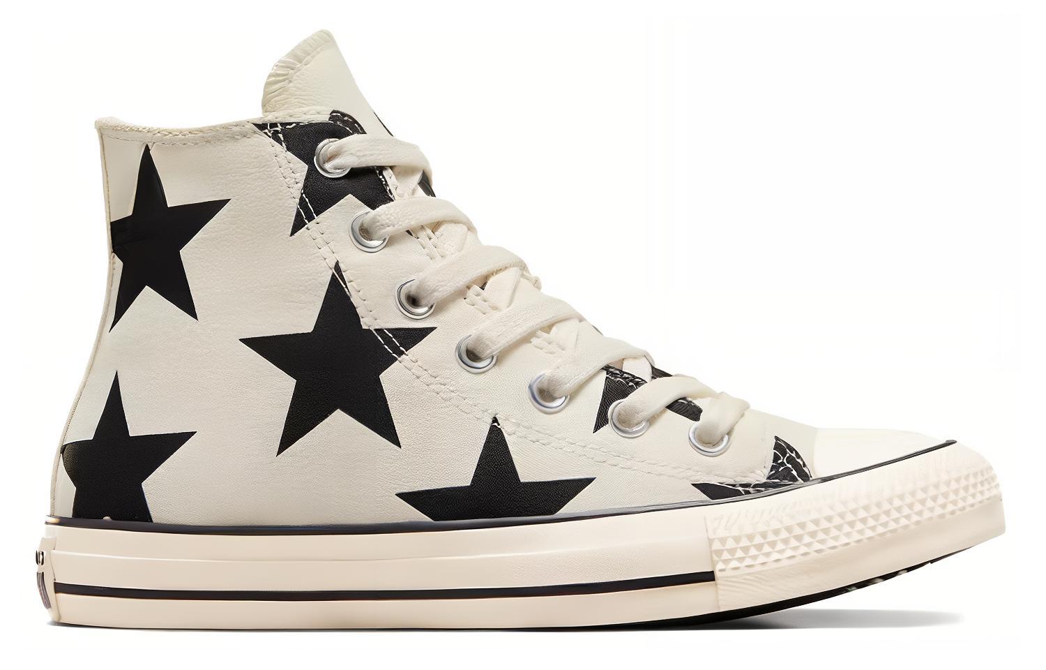 Order Converse CHUCK TAYLOR 耐磨透氣 高筒 帆布鞋 女款 米黑