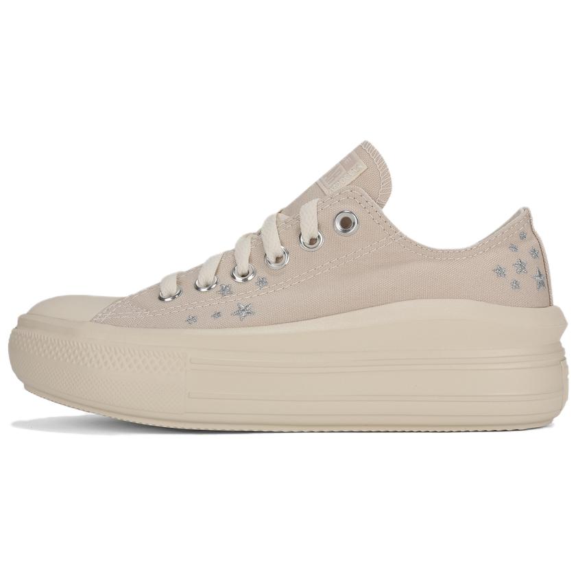 (Women) Converse Chuck Taylor Seasonal Canvas Low-Top Shoes Beige Casual Comfort A24313C