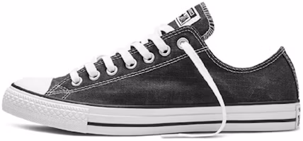 (Women) Converse Chuck Taylor Seasonal Low-Top Canvas Shoes Women’s Grey Black Lightweight 151202C (Women) Converse Chuck Taylor Seasonal Low-Top Canvas Shoes Women’s Grey Black Lightweight 151202C