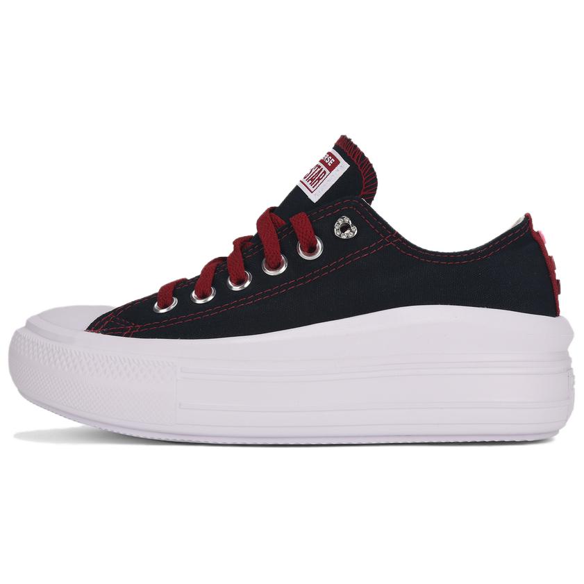 (Women) Converse Chuck Taylor Seasonal Low-Top Canvas Shoes Black A24312C