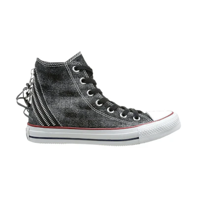 (W) Converse Chuck Taylor Tri Zip High 'Black'