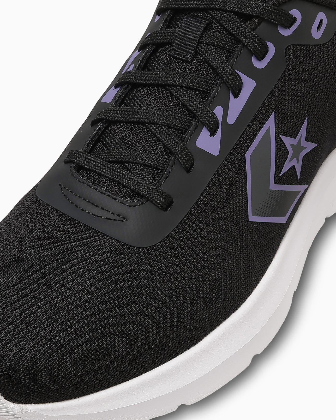 Sizing (W) 컨버스 커먼스타 II 스니커즈 블랙/퍼플 33600302