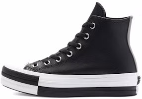 (Women) Converse Ctas Double Stack Lift Hi White Black Sneakers 'Black White' 569428C (Women) Converse Ctas Double Stack Lift Hi White Black Sneakers 'Black White' 569428C