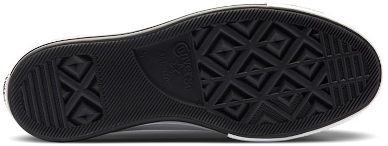 (W) Converse Ctas Double Stack Hi Putih Hitam Sneakers 'Hitam Putih' 569428C Details for (W) Converse Ctas Double Stack Hi Putih Hitam Sneakers 'Hitam Putih' 569428C