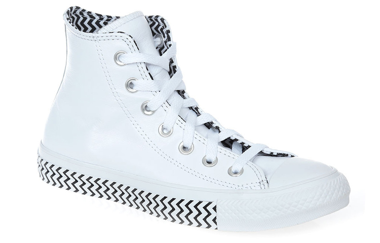 Lookbook (W) Converse Ctas Hi Weiß/Schwarz 567256C