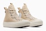 Buy (Women) Converse CTAS Lift Hi Nutty Granola Casual Shoes Khaki Yellow A06494C