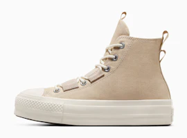 Lookbook (W) Converse CTAS Lift Hi Nutty Granola 休閒鞋 卡其黃 高筒增高款 A06494C