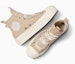 Shop (Women) Converse CTAS Lift Hi Nutty Granola Casual Shoes Khaki Yellow A06494C