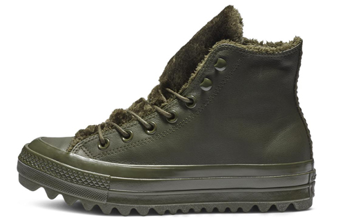 Buy Converse Ctas Lift Ripple Hi 復古高筒休閒帆布鞋 女款 軍綠