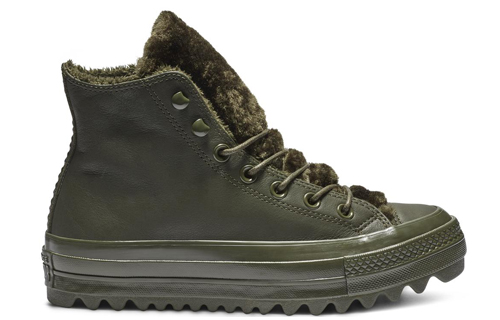 Order Converse Ctas Lift Ripple Hi 復古高筒休閒帆布鞋 女款 軍綠