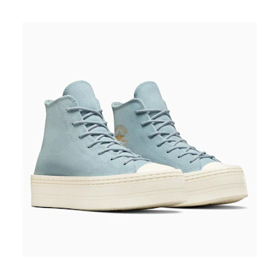 (W) Converse CTAS Modern Lift Hi Cocoon Casual Shoes Blue