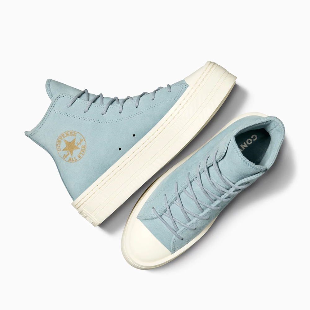 (W) Converse CTAS Modern Lift Hi Cocoon  Casual Shoes Blue 圖 4
