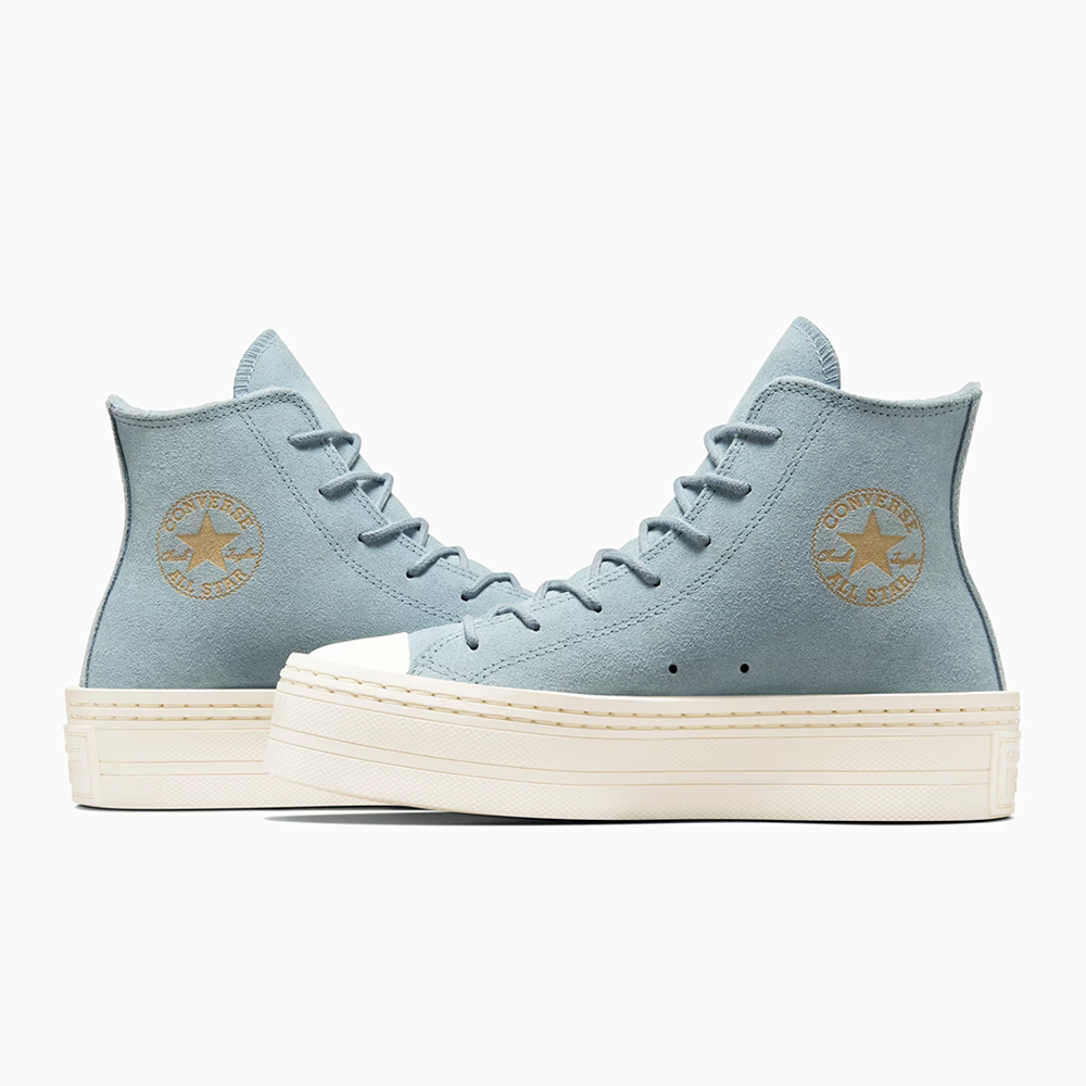 (W) Converse CTAS Modern Lift Hi Cocoon  Casual Shoes Blue 圖 5