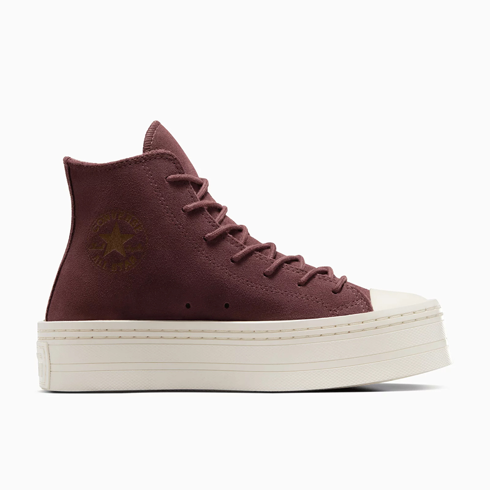 Order (Women) Converse CTAS Modern Lift Hi Eternal Earth/Egret Casual Shoes Maroon Red Red A06783C