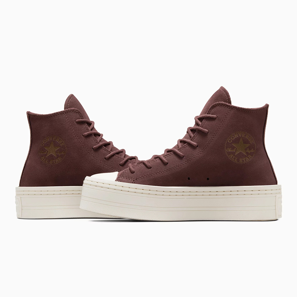 Purchase (Women) Converse CTAS Modern Lift Hi Eternal Earth/Egret Casual Shoes Maroon Red Red A06783C
