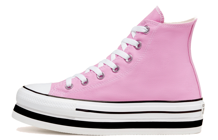 Buy (W) Converse Plataforma Chuck Taylor All Star Suela Gruesa Rosado Blanco 'Rosa Azul' 567995C