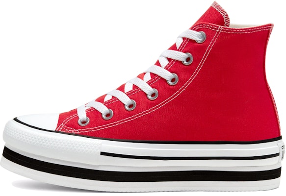 (W) Converse Plataforma Chuck Taylor All Star Suela Gruesa Zapatillas Rojo Blanco 567996C Buy (W) Converse Plataforma Chuck Taylor All Star Suela Gruesa Zapatillas Rojo Blanco 567996C