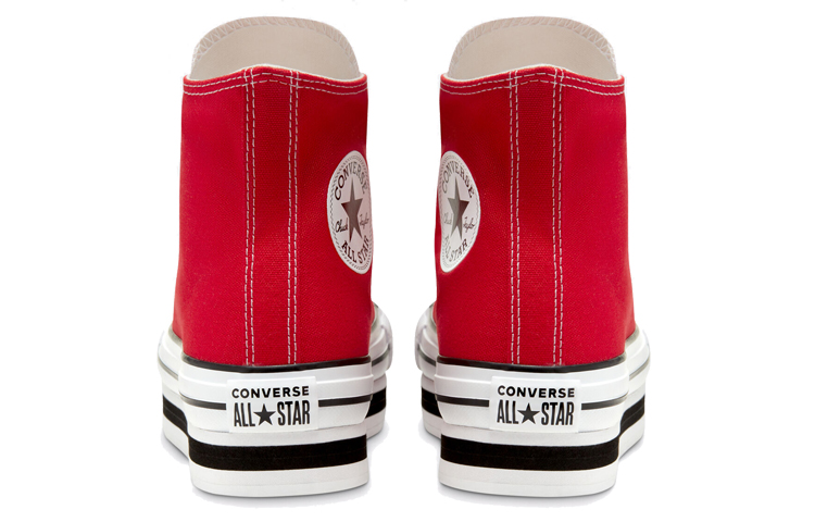(W) Converse Everyday Platform Chuck Taylor All Star Thick Sole Red White Sneakers 'Red White' 圖 4