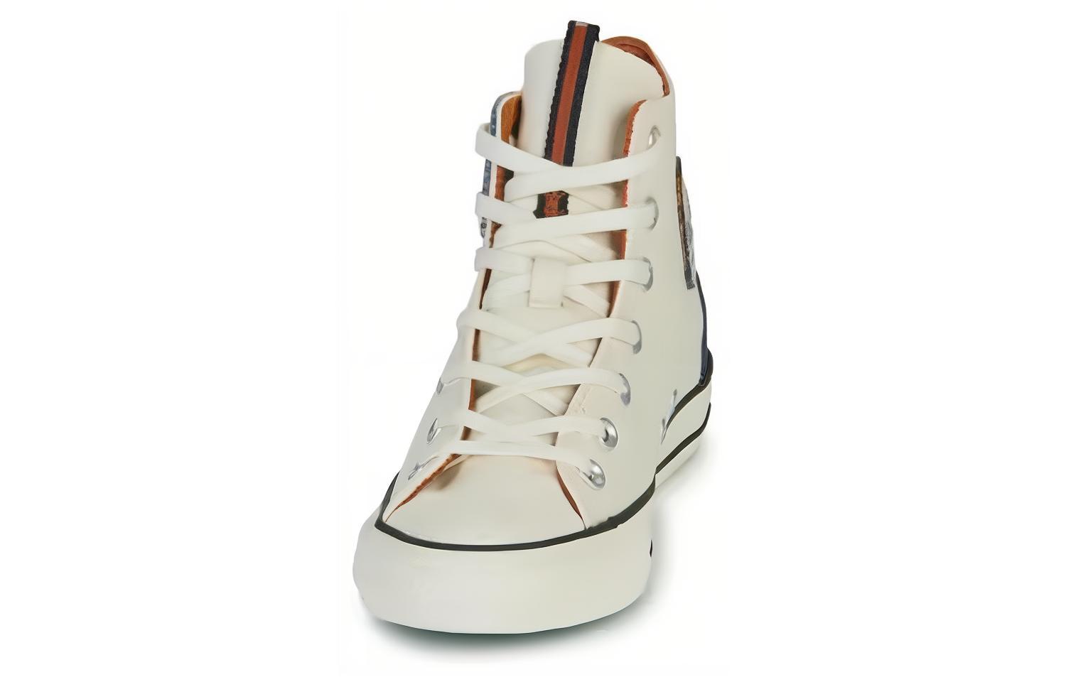 Lookbook (Women) Converse High-Top Canvas 'Beige' A04647C