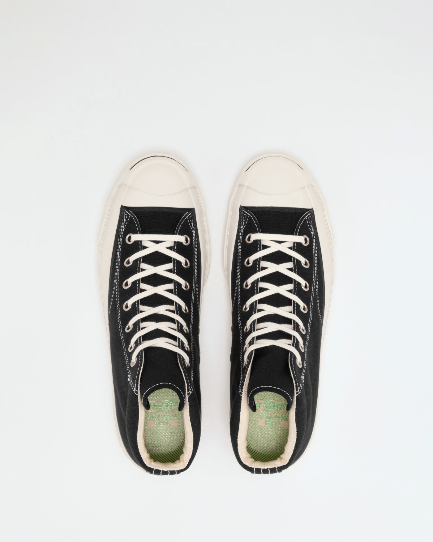 Lookbook Converse Jack Purcell Canvas Mid Sneakers Hitam 33301190