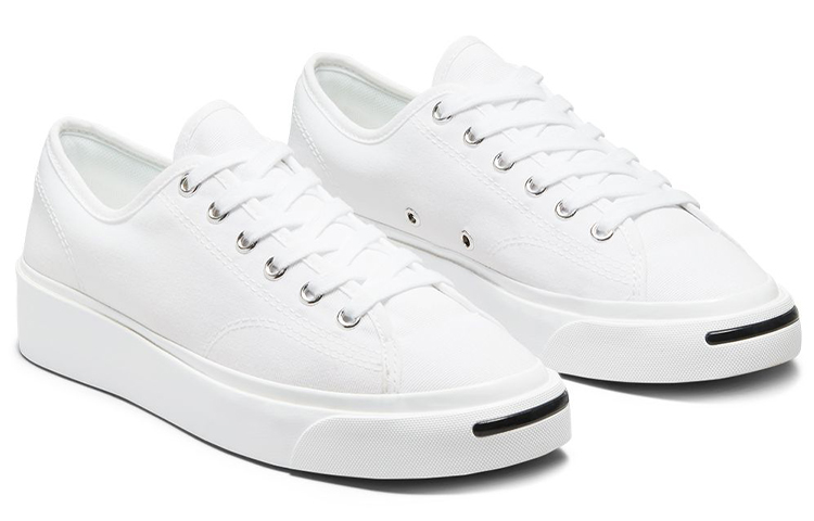 Lookbook (W) Converse Jack Purcell Low Top ''Jackie Hybrid Texture - Schwarz Weiß'' 571632C