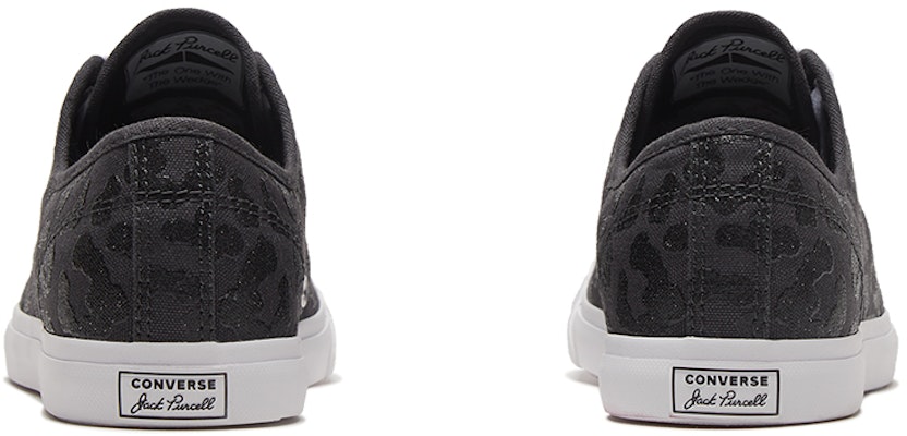 Converse Jack Purcell Lp 開口笑 防滑耐磨 低幫 帆布鞋 女款 黑 Shop Converse Jack Purcell Lp 開口笑 防滑耐磨 低幫 帆布鞋 女款 黑