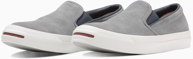 (Women) Converse Jack Purcell Slip-On GP Sneakers Gray 33301330 (Women) Converse Jack Purcell Slip-On GP Sneakers Gray 33301330