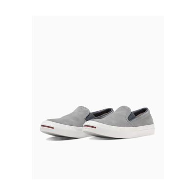 (W) Converse Jack Purcell Slip-On GP Sneakers Gray