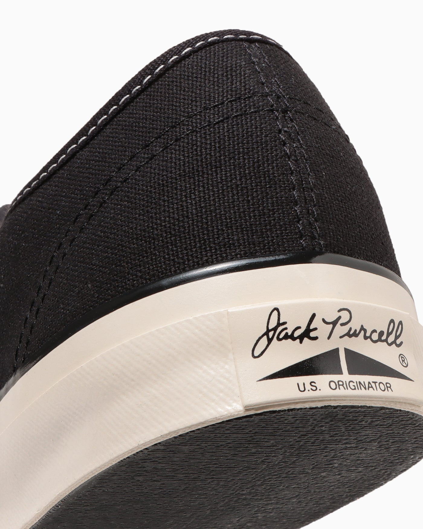 Sizing (W) Converse Jack Purcell US Windjammer Sepatu Sneakers Hitam 33301310