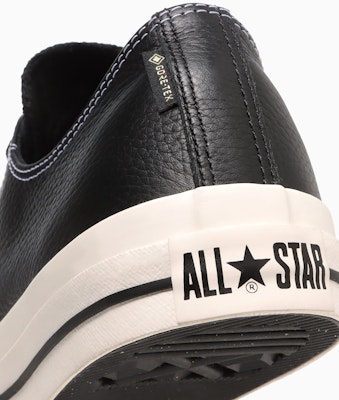 (W) コンバース レザー オールスター ゴアテックス OX シューズ ブラック 31312490 Sizing (W) コンバース レザー オールスター ゴアテックス OX シューズ ブラック 31312490