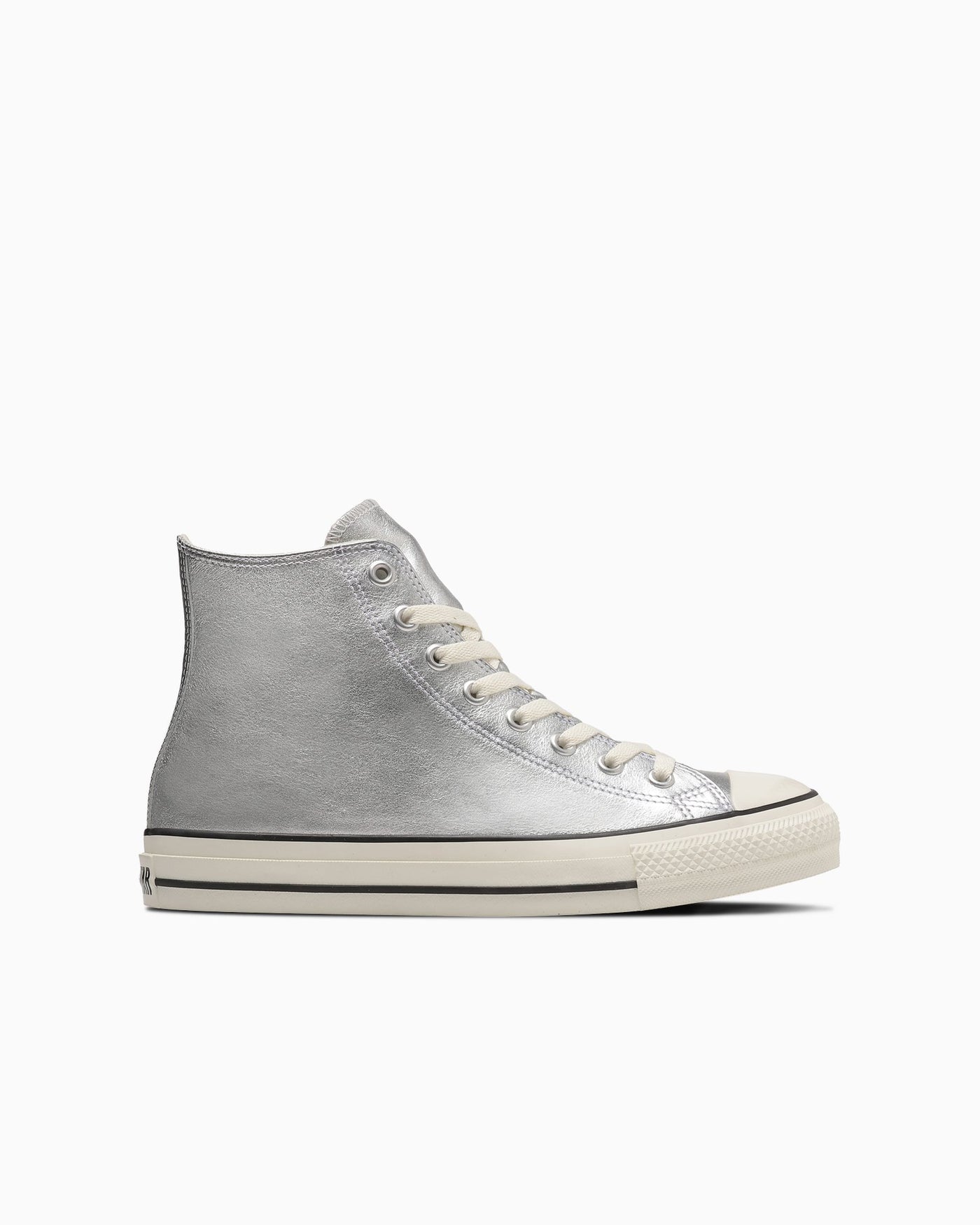 Order (W) 컨버스 레더 올 스타 하이 스니커즈 실버 31311880