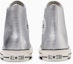 Shop Converse Leather All Star Hi Sneakers Silver 31311880