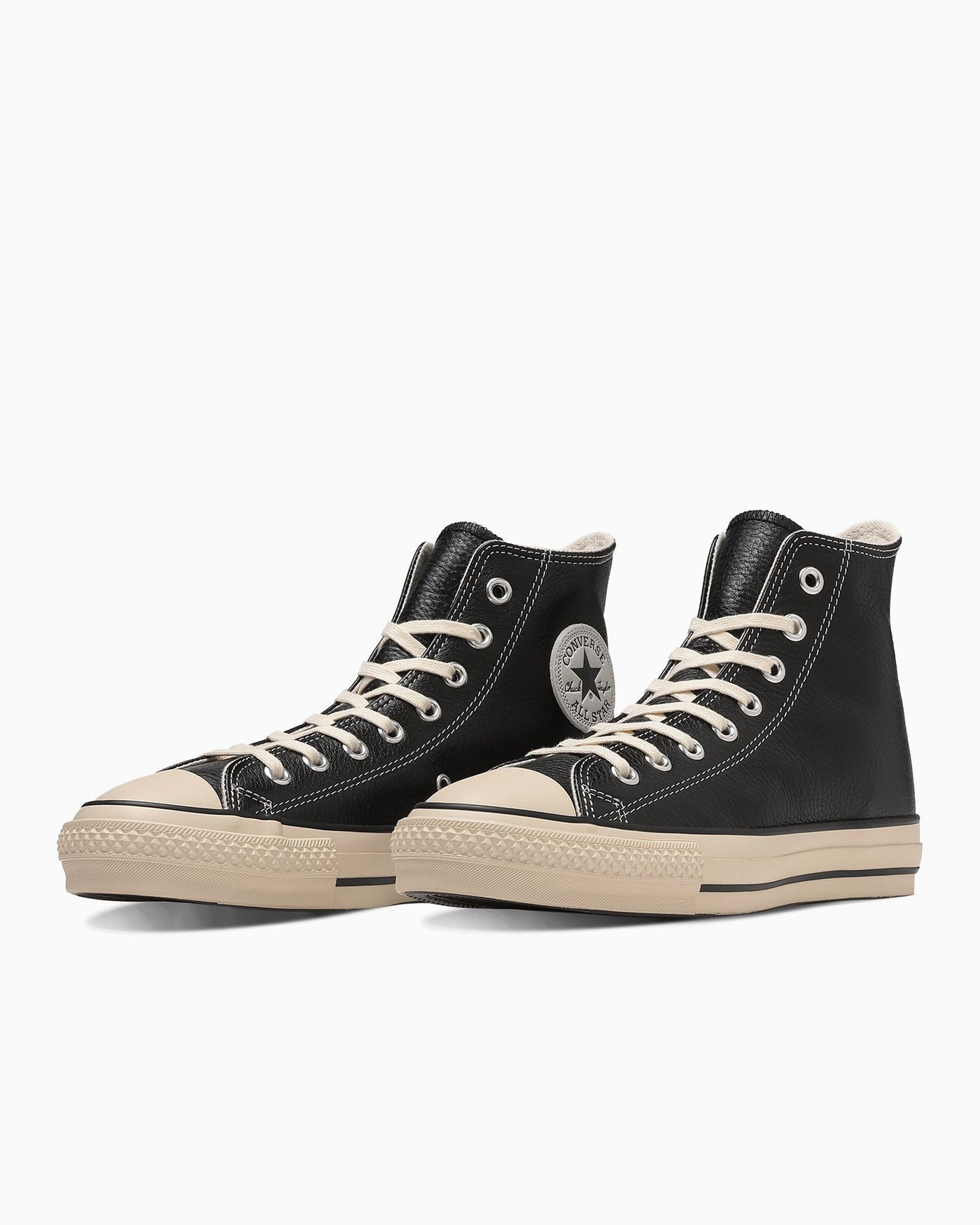 Converse Leather All Star High Top Sneakers Black 31312810
