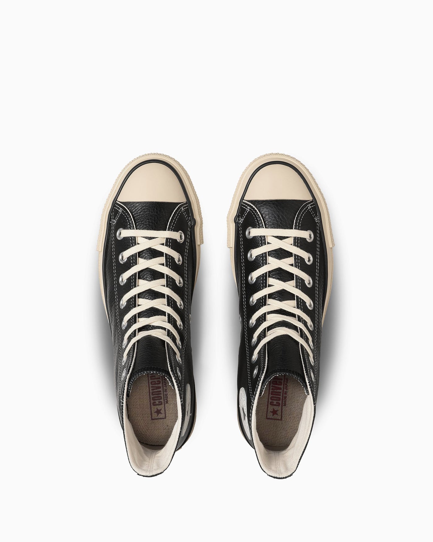 Lookbook (W) Converse de Cuero All Star Zapatillas Altas Negras 31312810