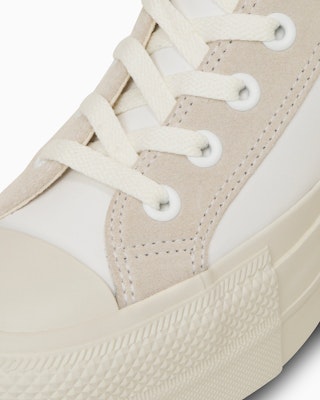 (W) Converse皮革All Star增高高筒鞋 白色/淺灰色 31313720 Details for (W) Converse皮革All Star增高高筒鞋 白色/淺灰色 31313720