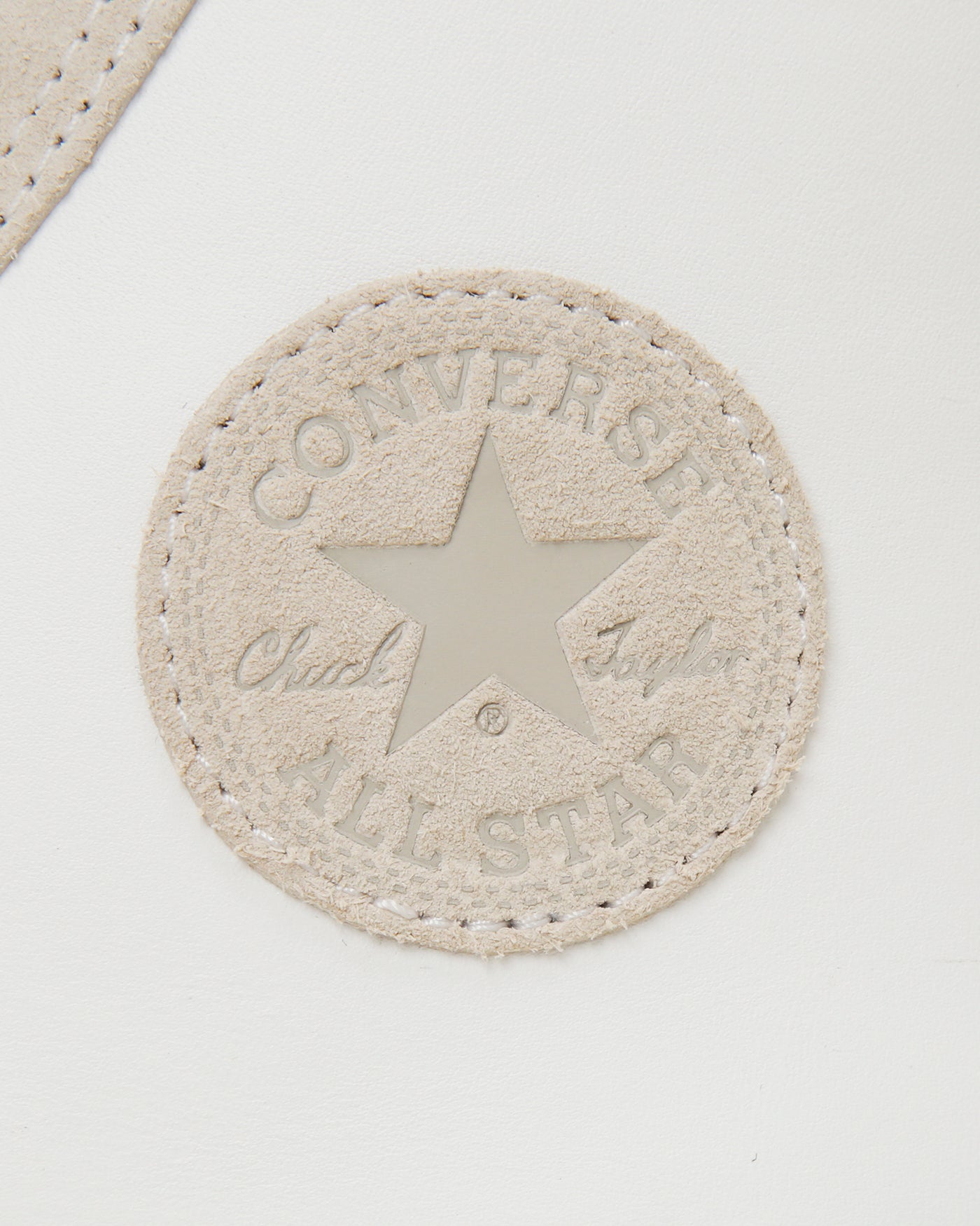 Cheap (W) Converse皮革All Star增高高筒鞋 白色/淺灰色 31313720