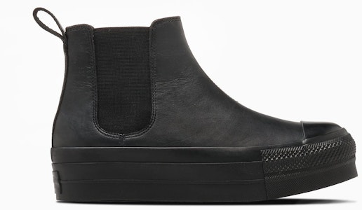 Converse Kulit All Star Lifted Sidegore Sneakers Tinggi Hitam Monokrom 31312480 Order Converse Kulit All Star Lifted Sidegore Sneakers Tinggi Hitam Monokrom 31312480