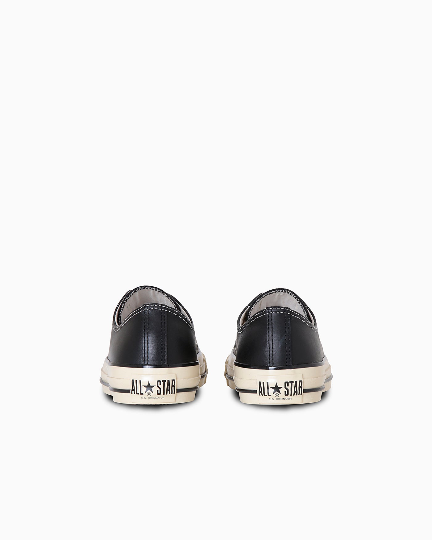 Converse Leather All Star Low Top Sneakers Black 圖 4